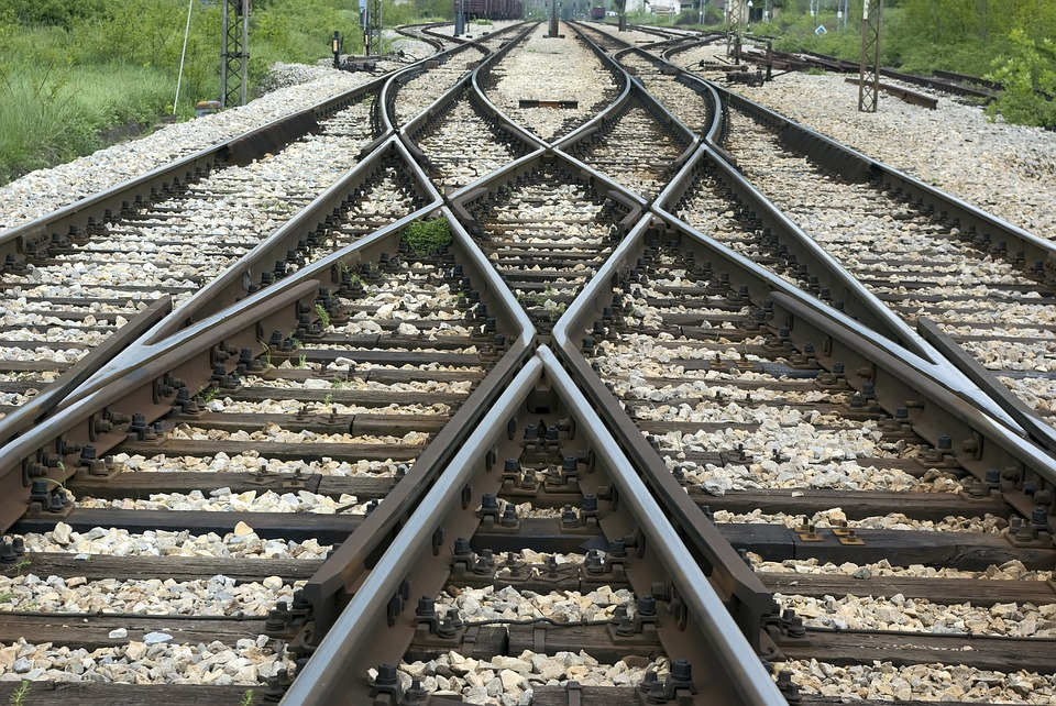 Train tracks crossing The Human Factor